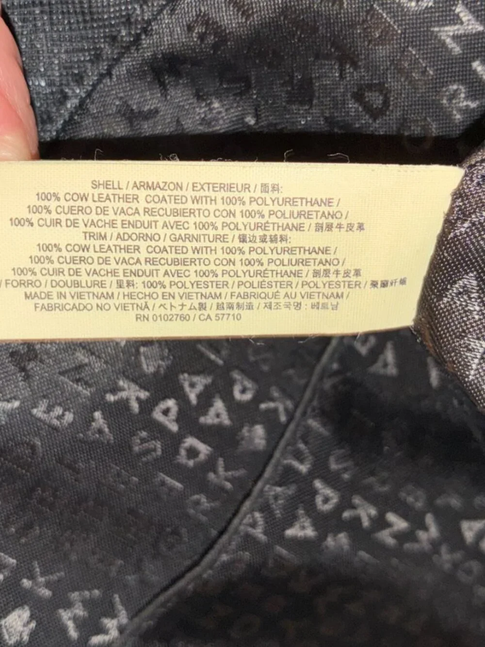 Kate Spade Tote-Black Leather